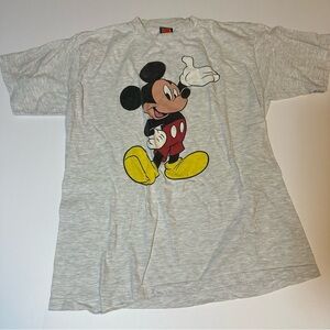 Vtg 90s Mickey Mouse 2 sided shirt